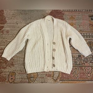 Babaa mini no 18 natural cardigan